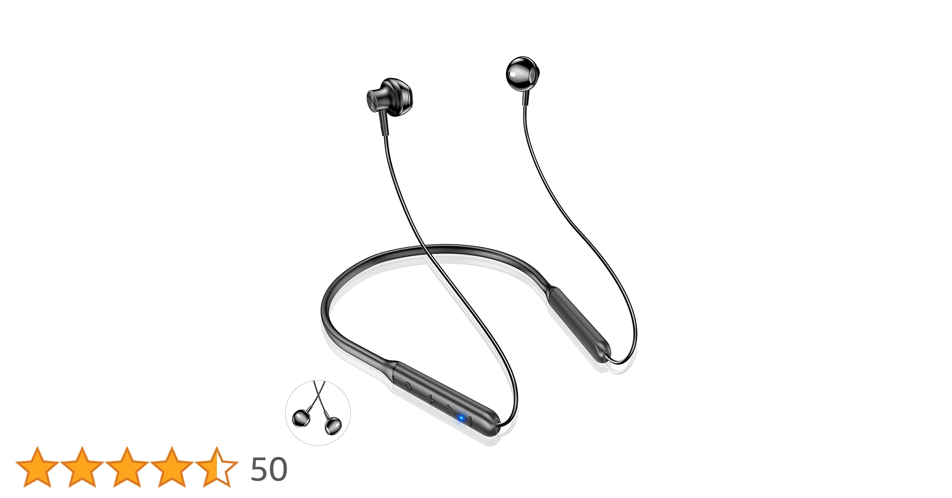 Amazon.co.jp: 【2025新登場ネックバンドイヤホン◎38時間連続再生